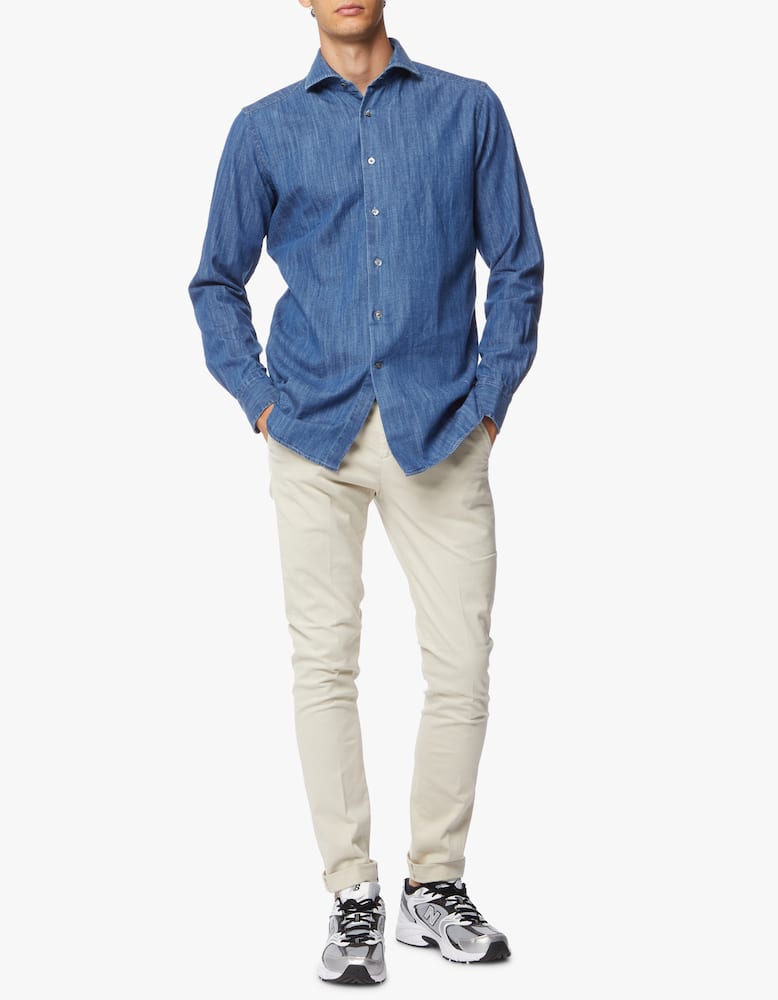rinascente Bagutta Denim shirt