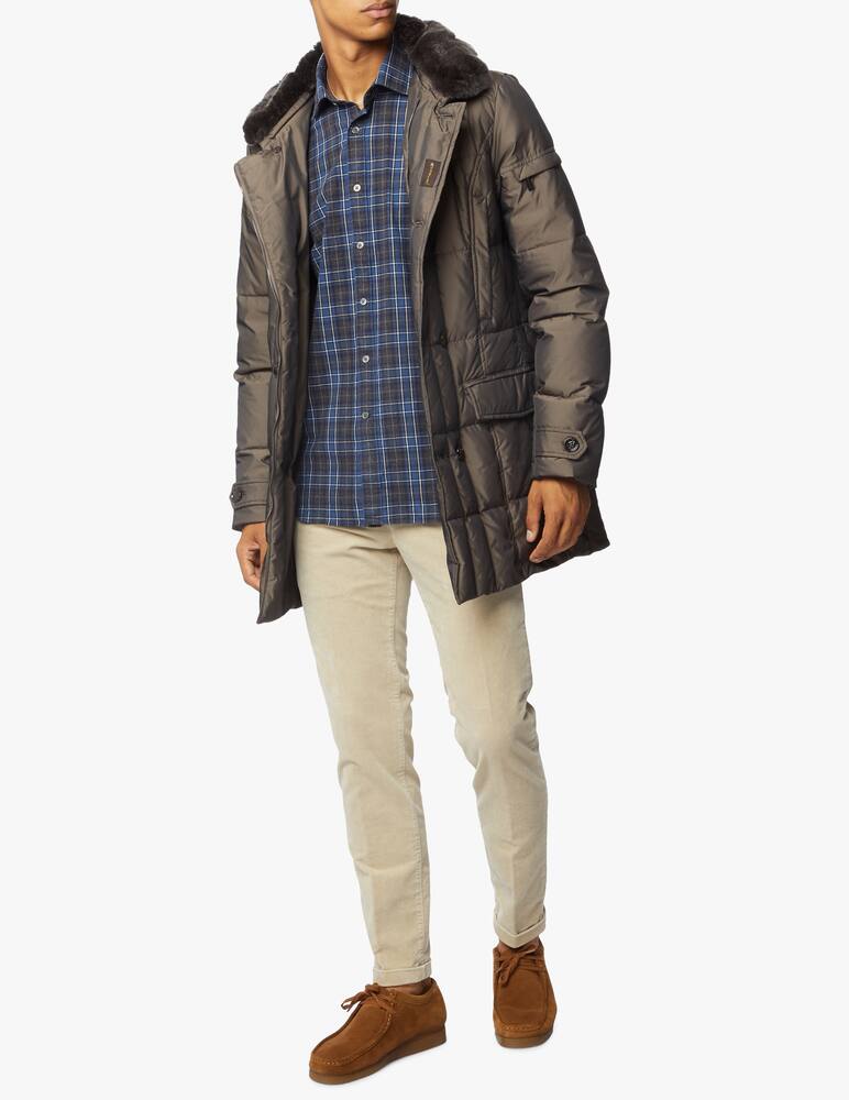rinascente Bagutta Flannel checked shirt