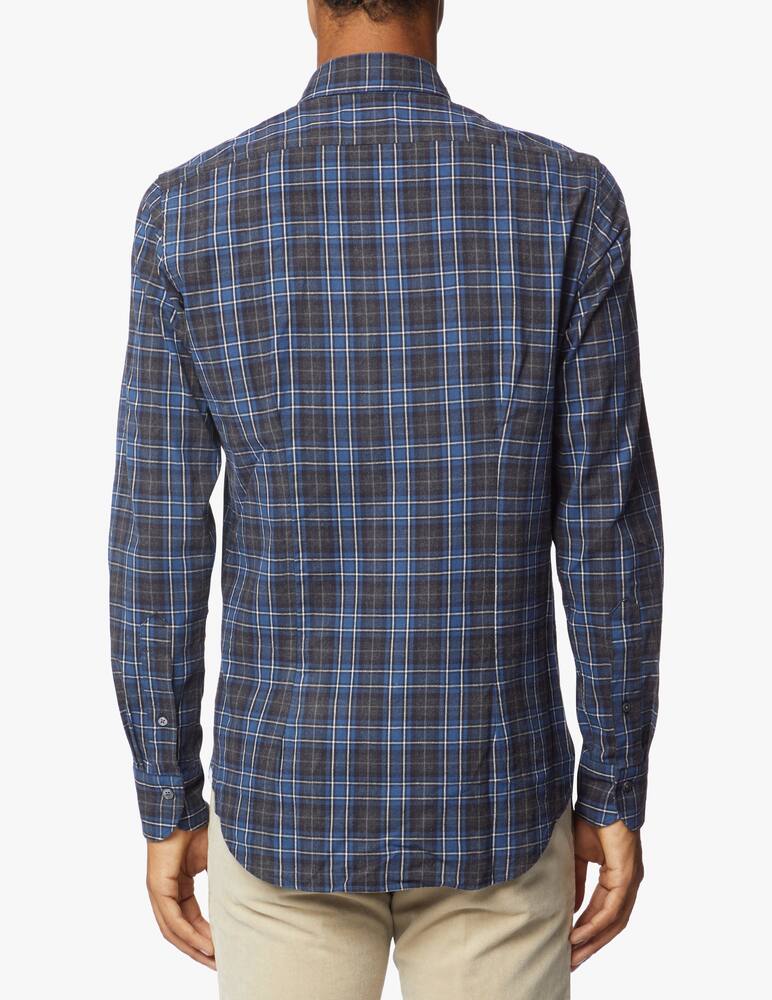 rinascente Bagutta Flannel checked shirt