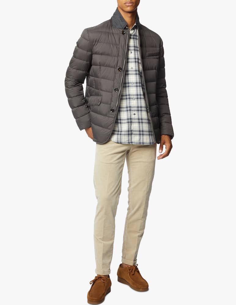 rinascente Bagutta Camicia flanella a quadri