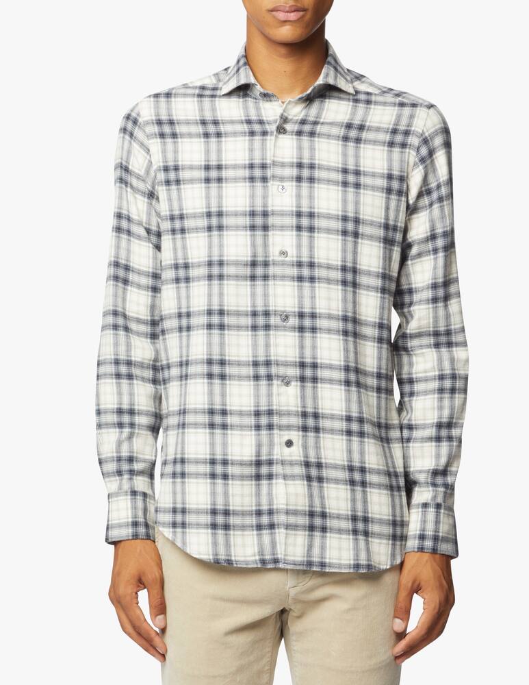 rinascente Bagutta Camicia flanella a quadri