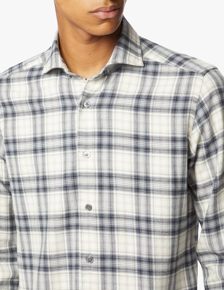rinascente Bagutta Camicia flanella a quadri