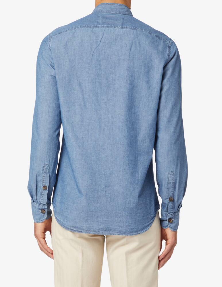 rinascente Bagutta Camicia guru chambray - blu