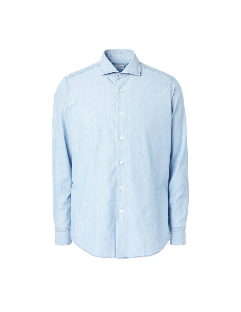 rinascente Bagutta Camicia chambray - blu