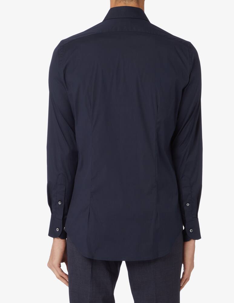 rinascente Bagutta Poplin stretch shirt - Blue