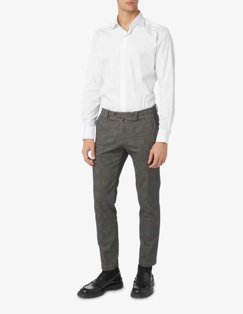 rinascente Bagutta Poplin stretch shirt - White