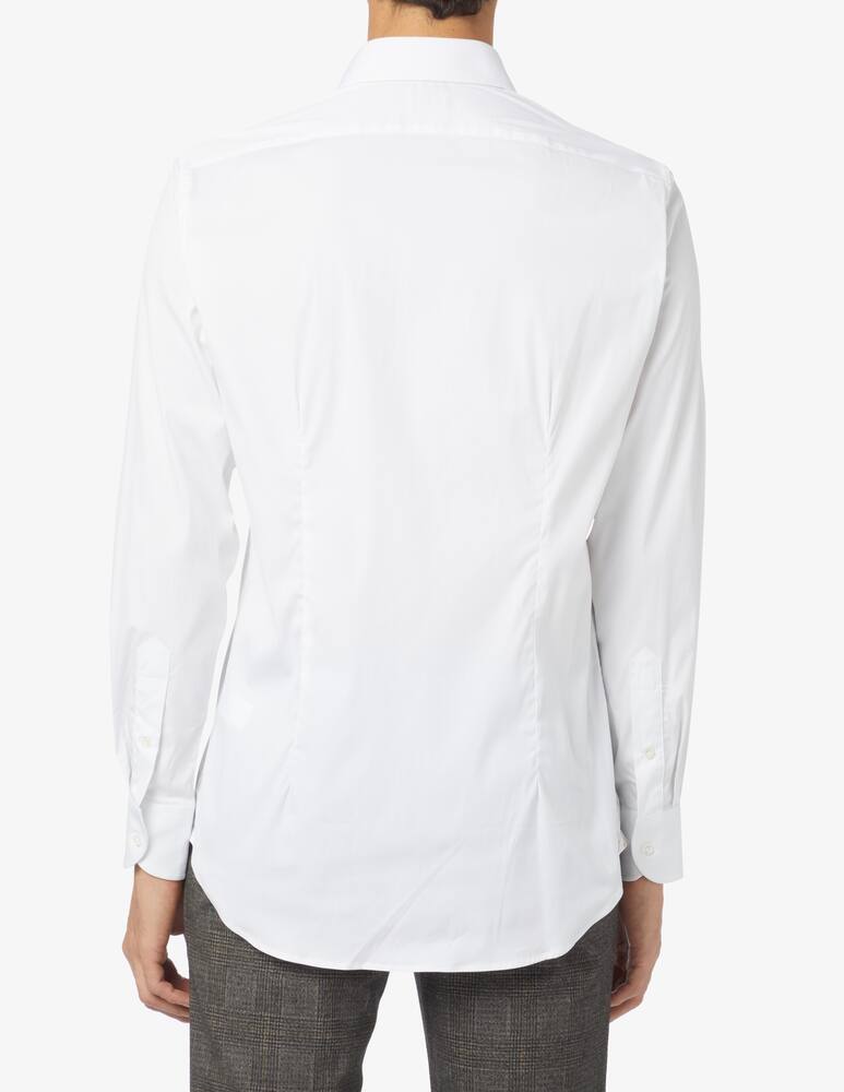 rinascente Bagutta Poplin stretch shirt - White