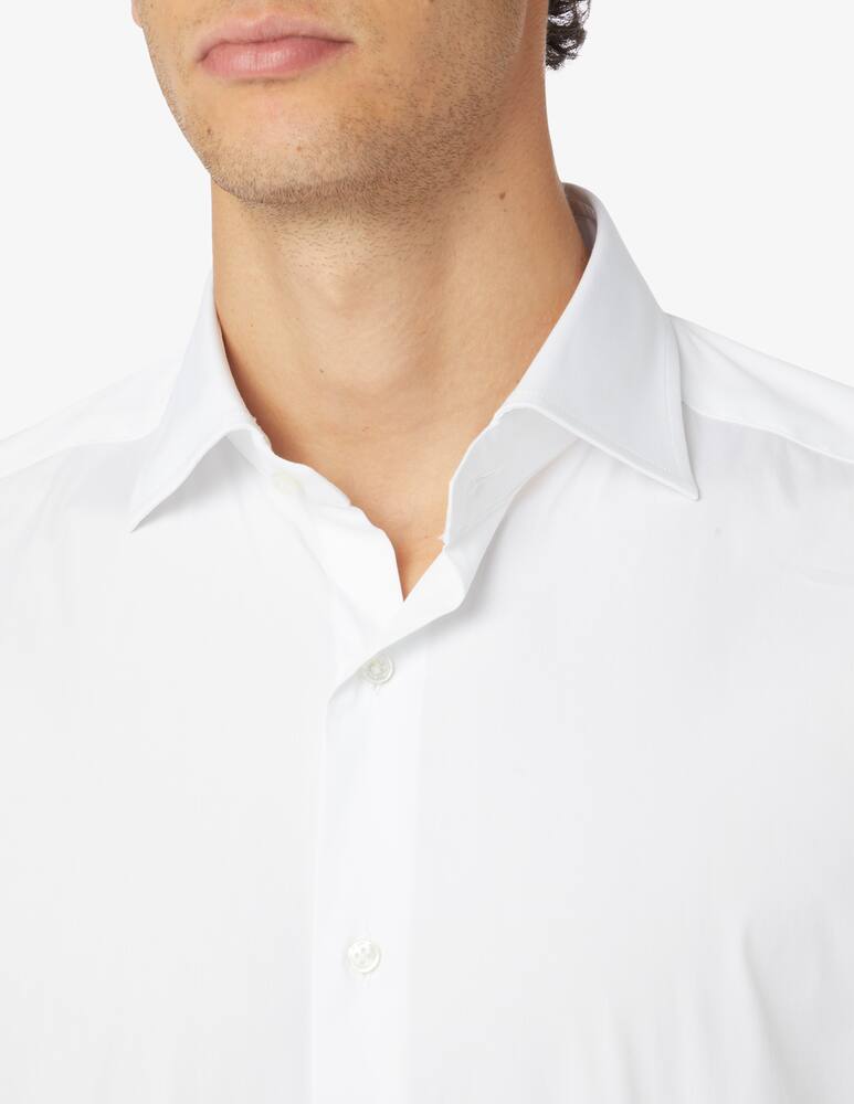 rinascente Bagutta Poplin stretch shirt - White