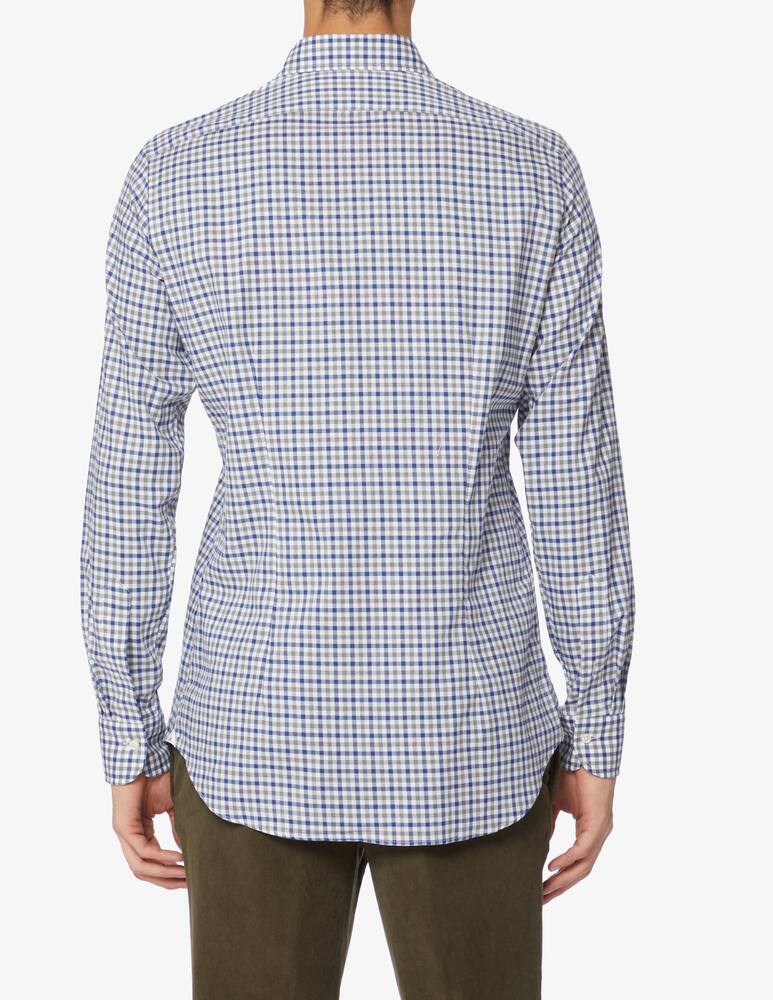 rinascente Bagutta Camicia flanella a quadri piccoli - Multicolor