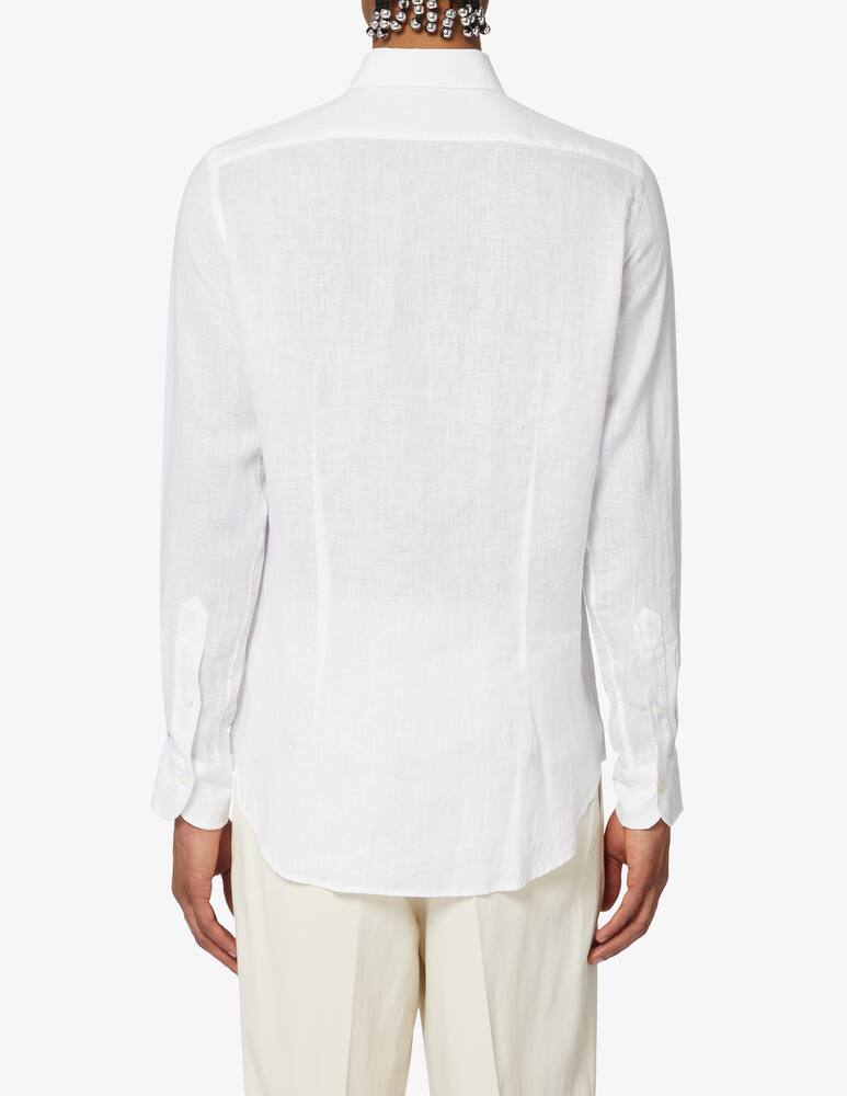rinascente Bagutta Camicia in lino slim fit 
