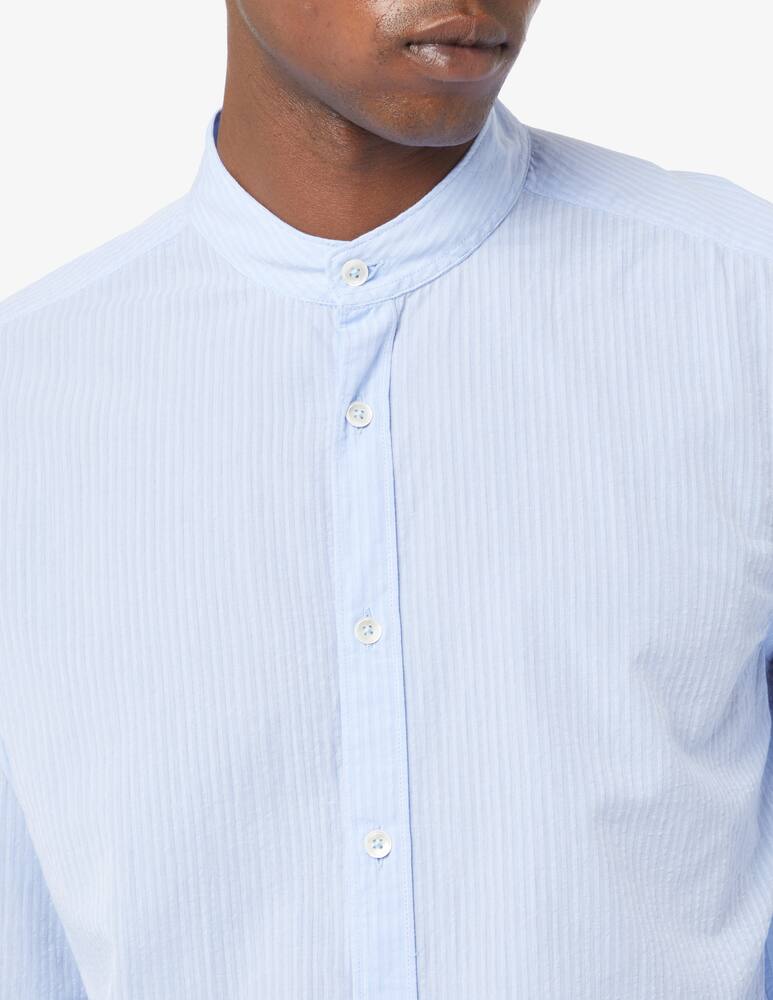 rinascente Bagutta Guru seersucker shirt