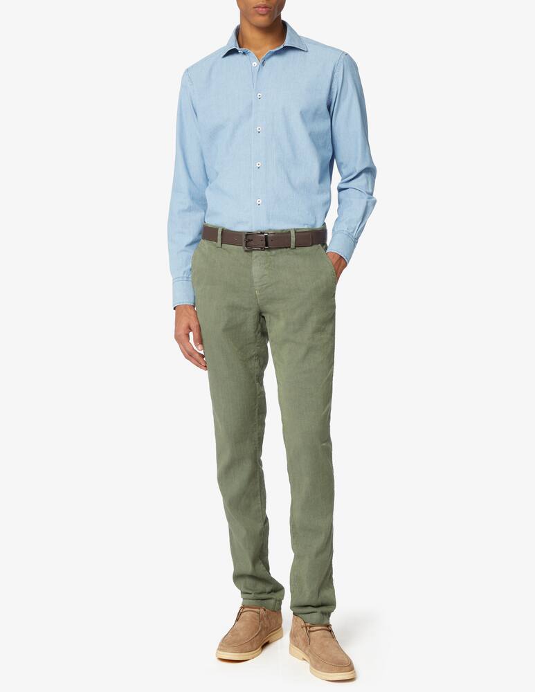 rinascente Bagutta Chambray shirt