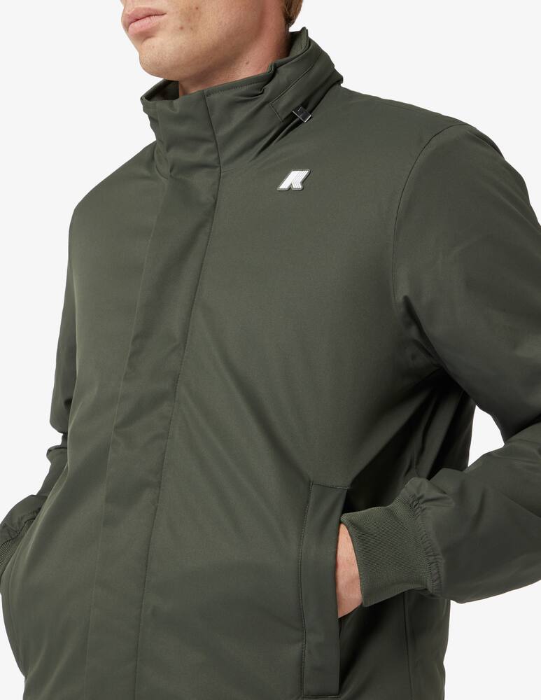 rinascente K-Way Giacca con cappuccio estraibile amaury twill marmotta