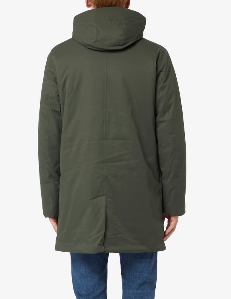 K-Way Hooded jacket jarno twill marmotta - immagine 3 K-Way Hooded jacket jarno twill marmotta - immagine 3