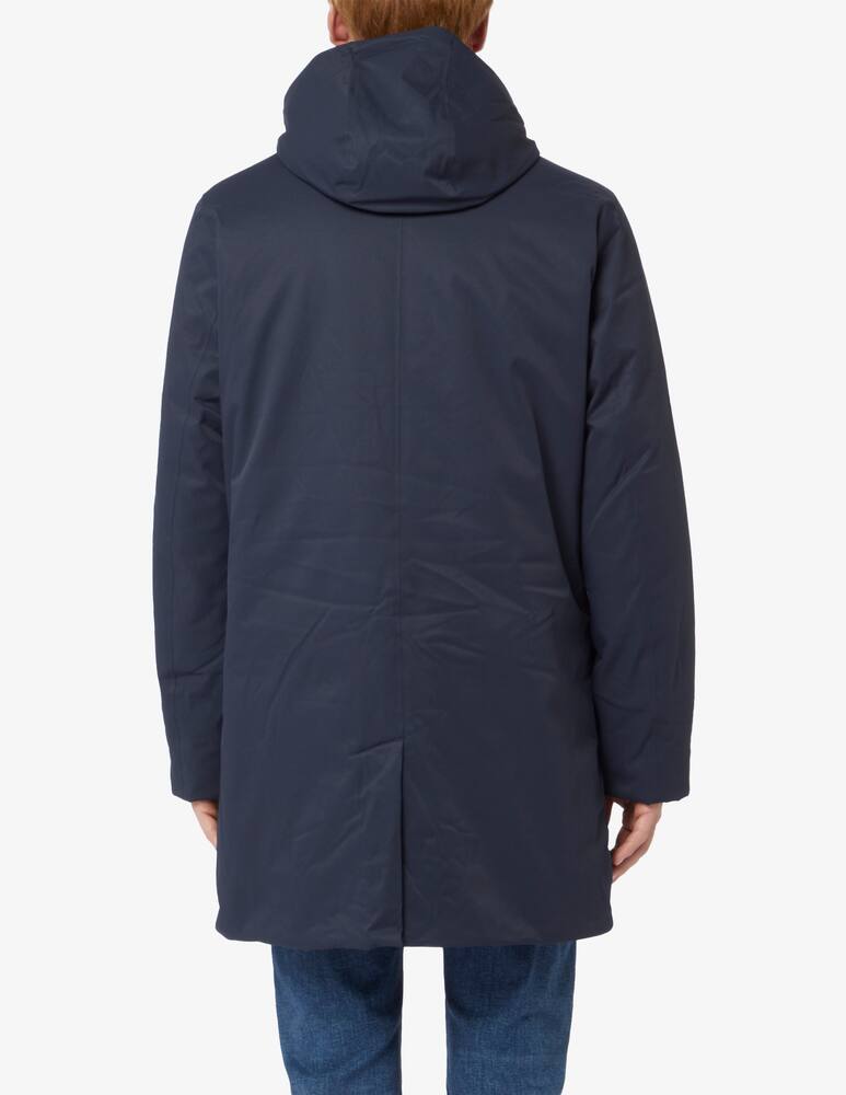 rinascente K-Way Hooded jacket jarno twill marmotta