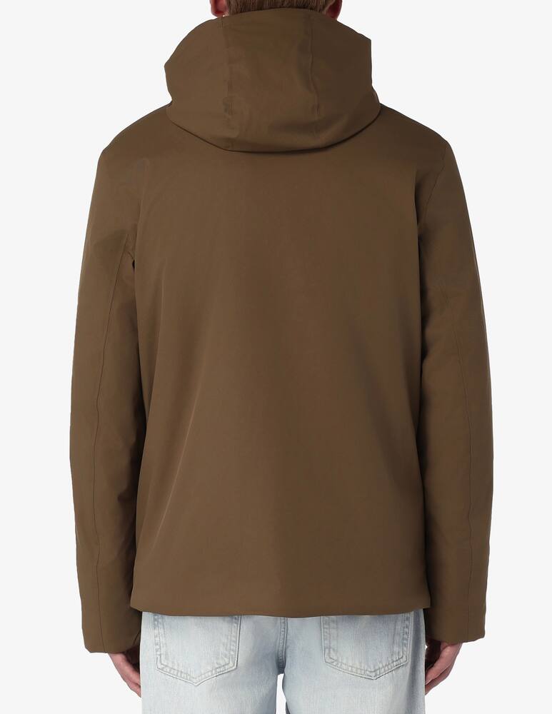 rinascente K-Way Giacca con cappuccio jacko twill marmotta