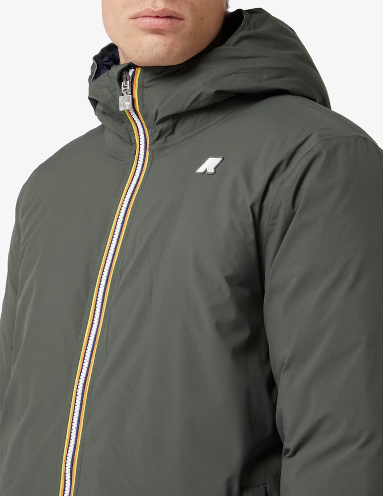 K-Way Giacca con cappuccio jack thermo reversibile - immagine 4 K-Way Giacca con cappuccio jack thermo reversibile - immagine 4