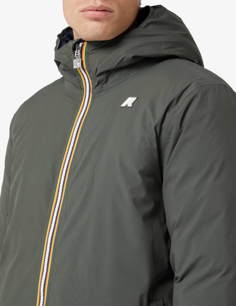 rinascente K-Way Giacca cappuccio reversibile