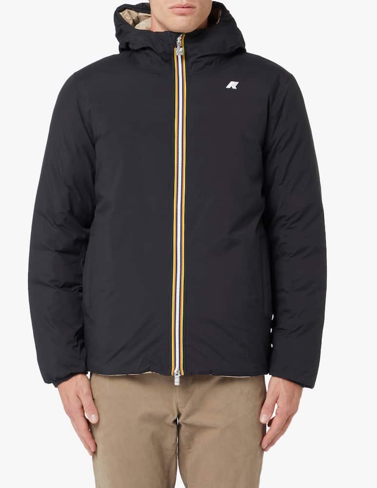 K-Way Giacca con cappuccio jack thermo reversibile - immagine 1 K-Way Giacca con cappuccio jack thermo reversibile - immagine 1