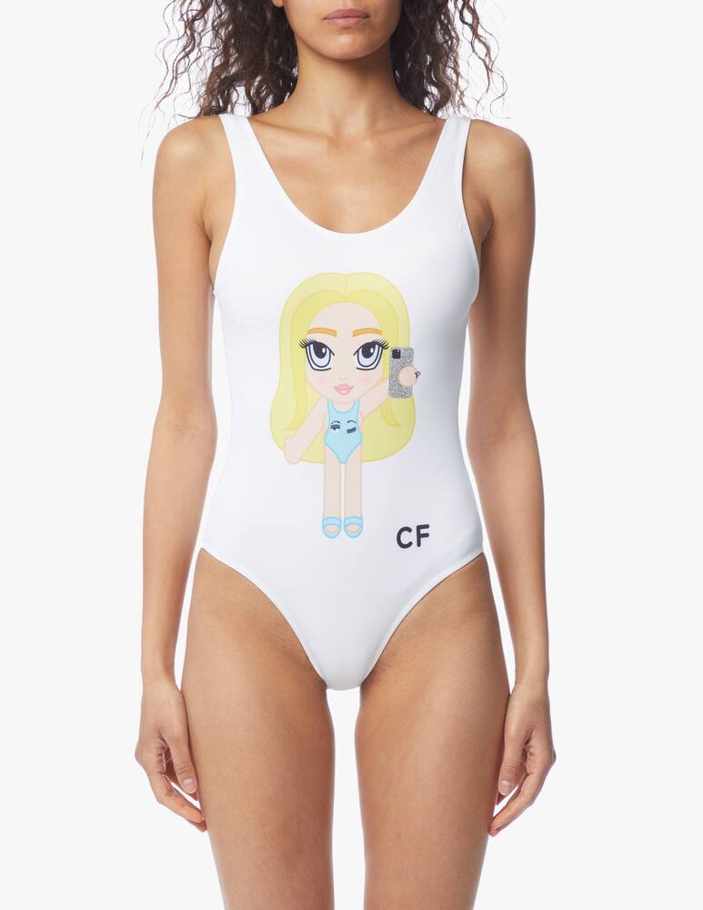 rinascente Chiara Ferragni Mascotte Eyelike one-piece swimsuit