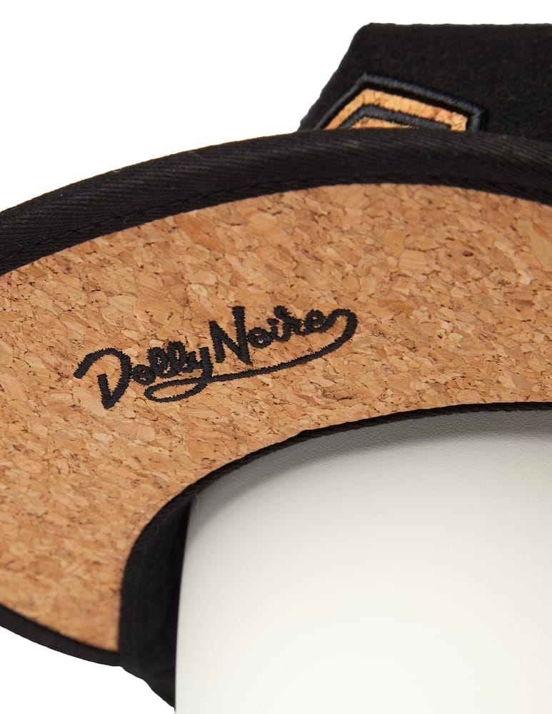 rinascente Dolly Noire Cappello con visiera sughero