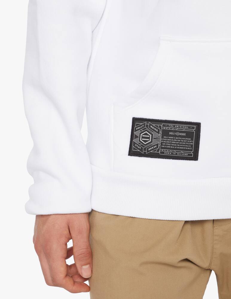 rinascente Dolly Noire Felpa con cappuccio logo