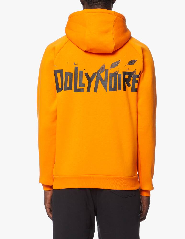 rinascente Dolly Noire Felpa con cappuccio logo foglie