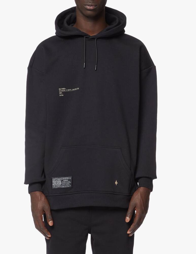 rinascente Dolly Noire Felpa con cappuccio oversize minimal