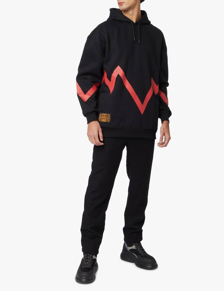 rinascente Dolly Noire Felpa con cappuccio outline