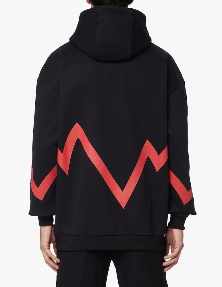 rinascente Dolly Noire Felpa con cappuccio outline