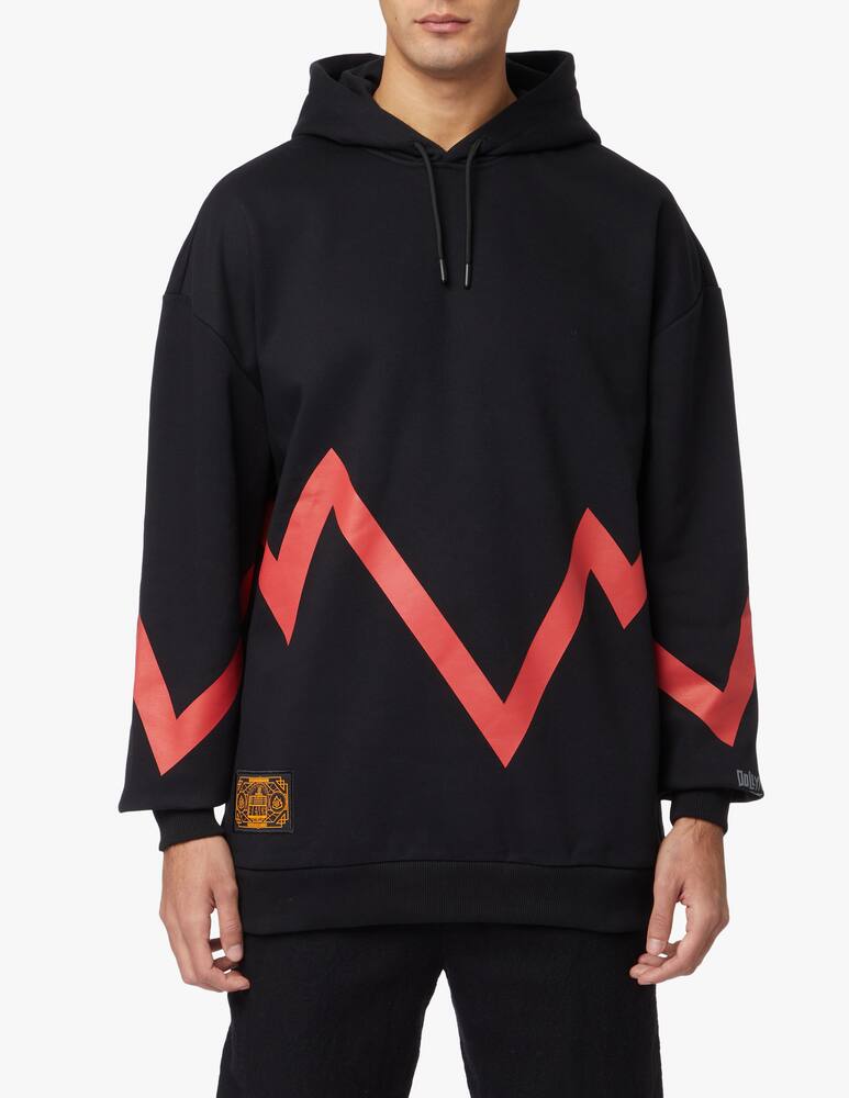 rinascente Dolly Noire Felpa con cappuccio outline