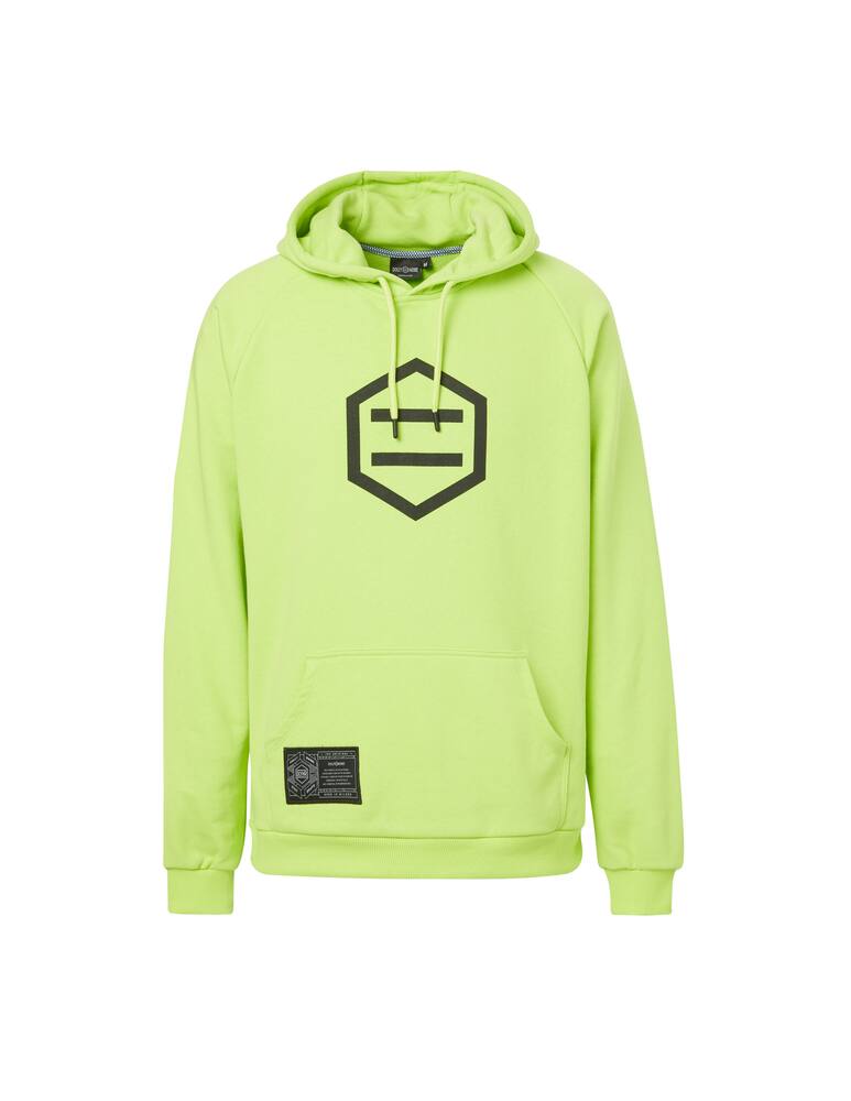 rinascente Dolly Noire Felpa con cappuccio logo retro writing - verde