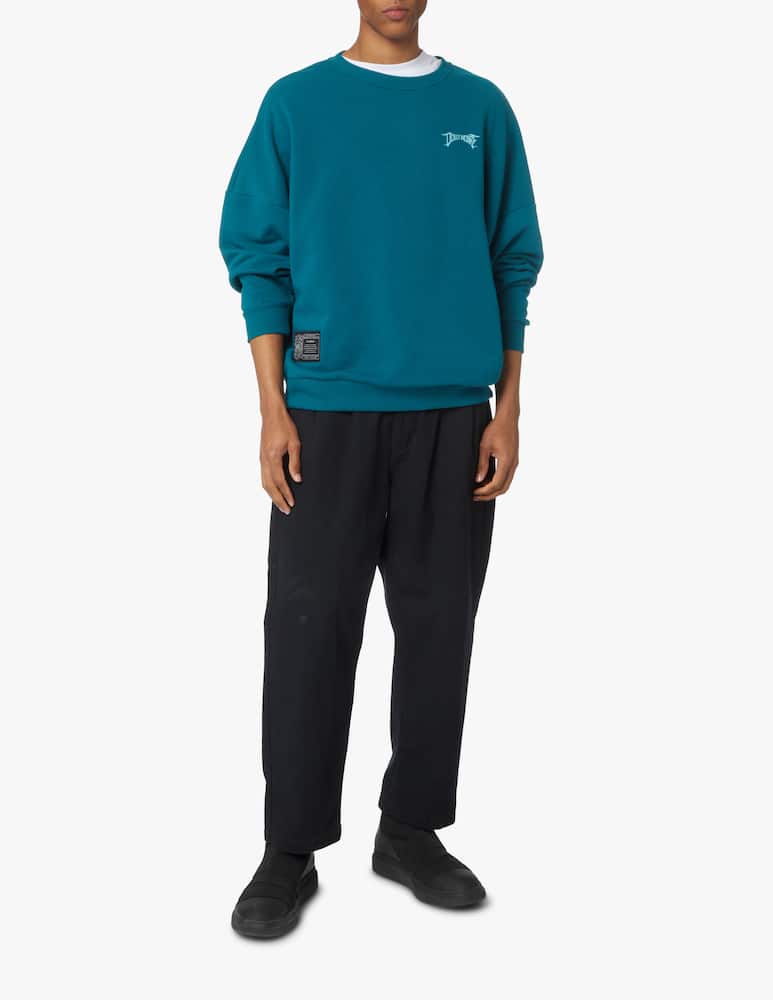 rinascente Dolly Noire Felpa girocollo orso over - blu