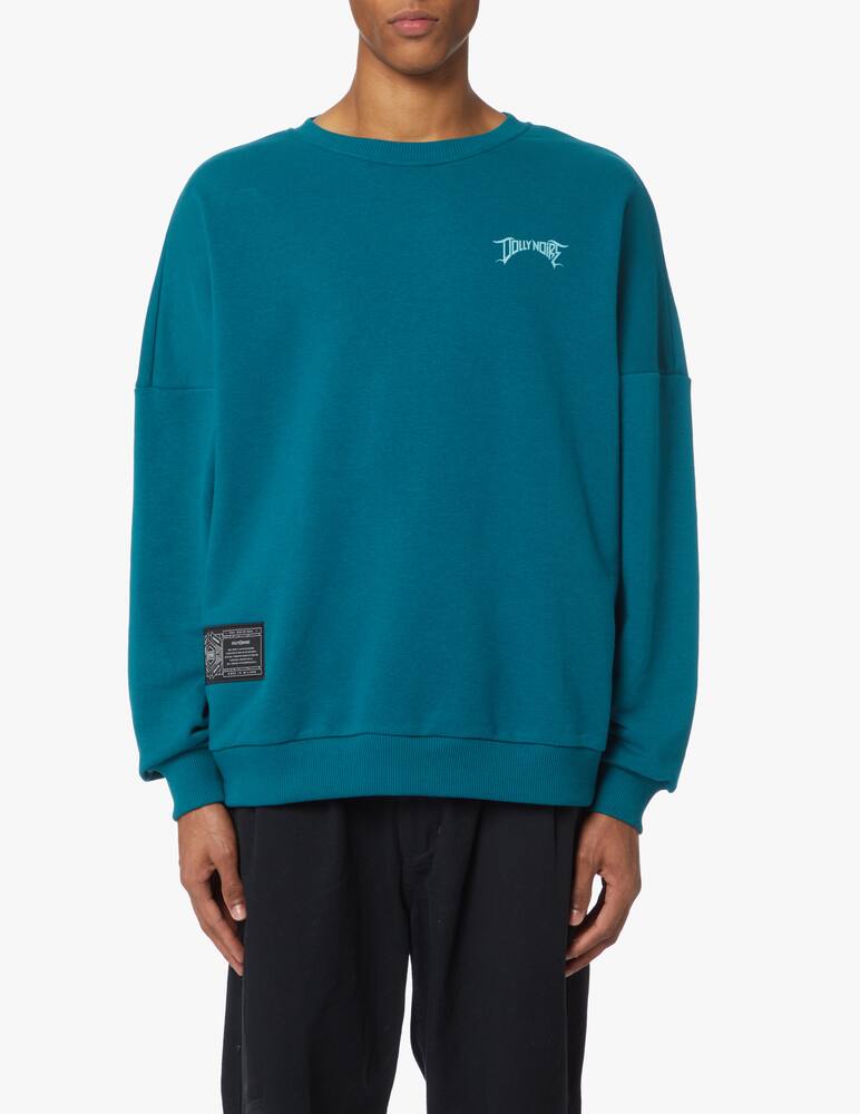 rinascente Dolly Noire Felpa girocollo orso over - blu