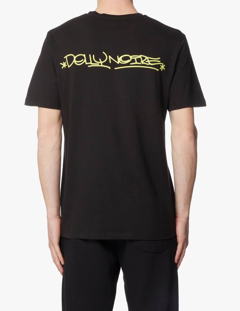 rinascente Dolly Noire Back writing logo t-shirt - black