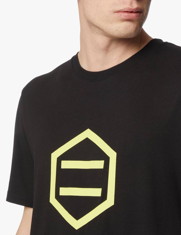 rinascente Dolly Noire Back writing logo t-shirt - black