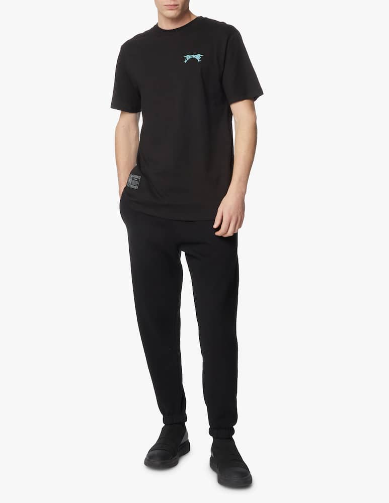 rinascente Dolly Noire Maglietta manica corta orso retro big - nero