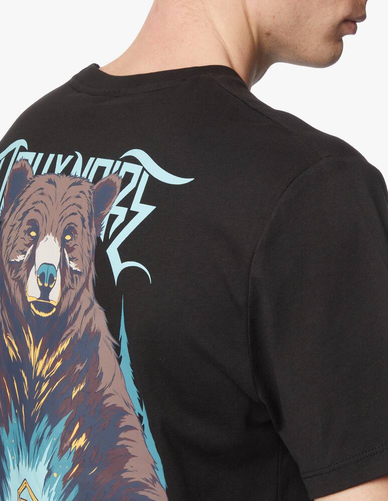 rinascente Dolly Noire Maglietta manica corta orso retro big - nero