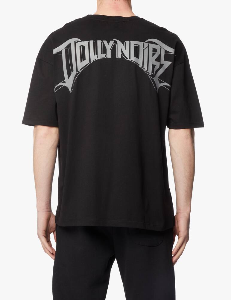 rinascente Dolly Noire Maglietta manica corta logo retro tattoo - nero