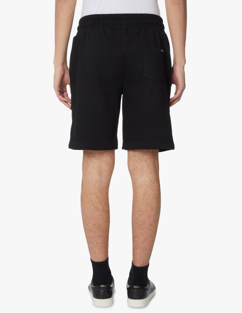 rinascente Dolly Noire Embroidered sweatshort - black