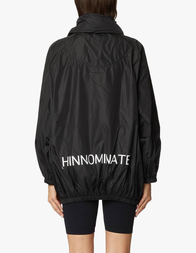 HINNOMINATE K-way con zip e stampa - immagine 3