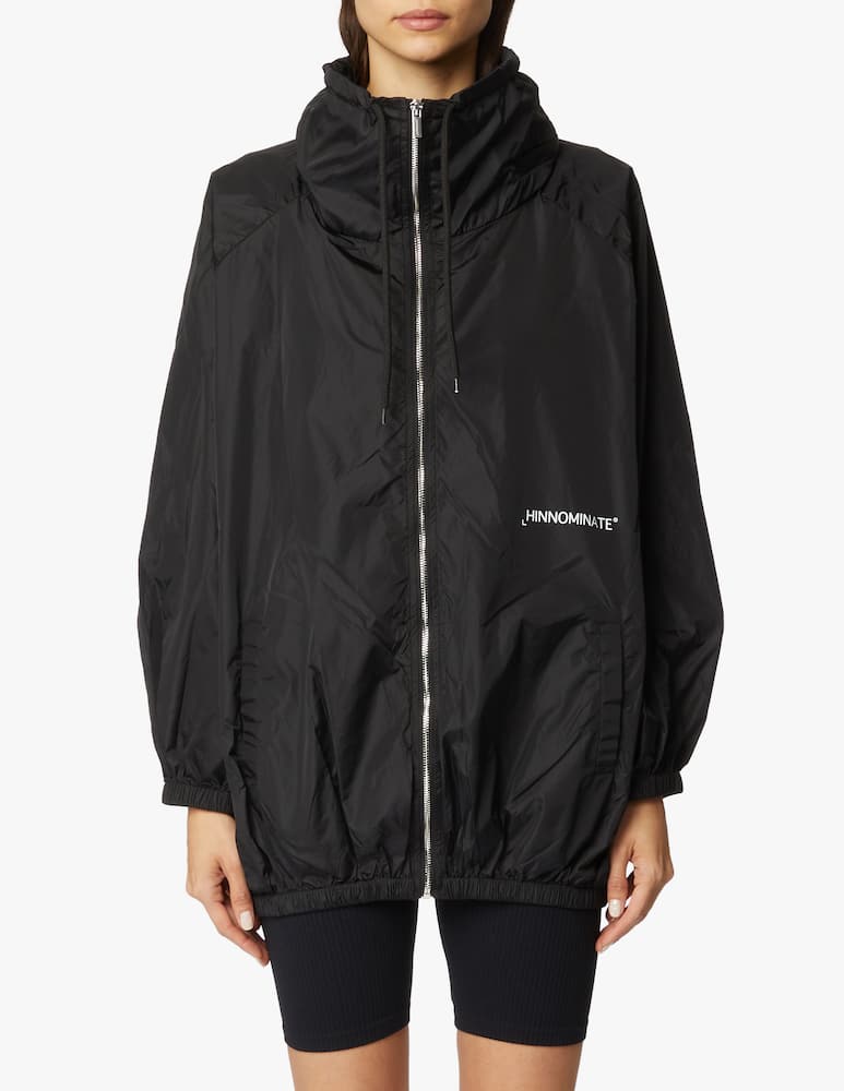 HINNOMINATE K-way con zip e stampa - immagine 1
