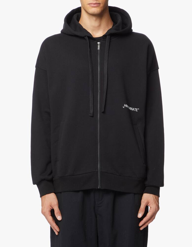 rinascente HINNOMINATE Giacca cappuccio in felpa con zip e logo