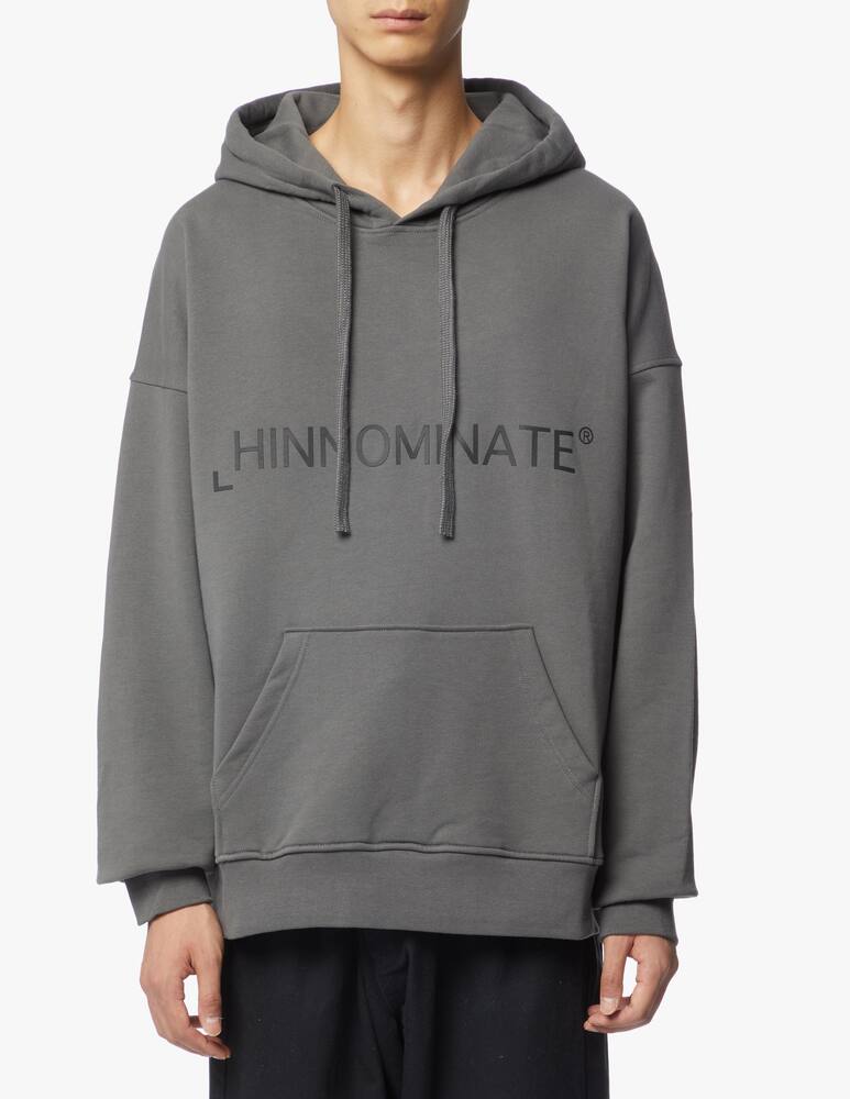 rinascente HINNOMINATE Felpa cappuccio con stampa brick logo