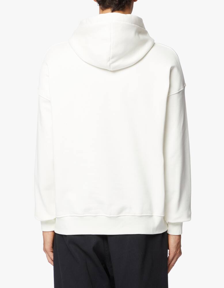 rinascente HINNOMINATE Brick print logo hooded sweatshirt 