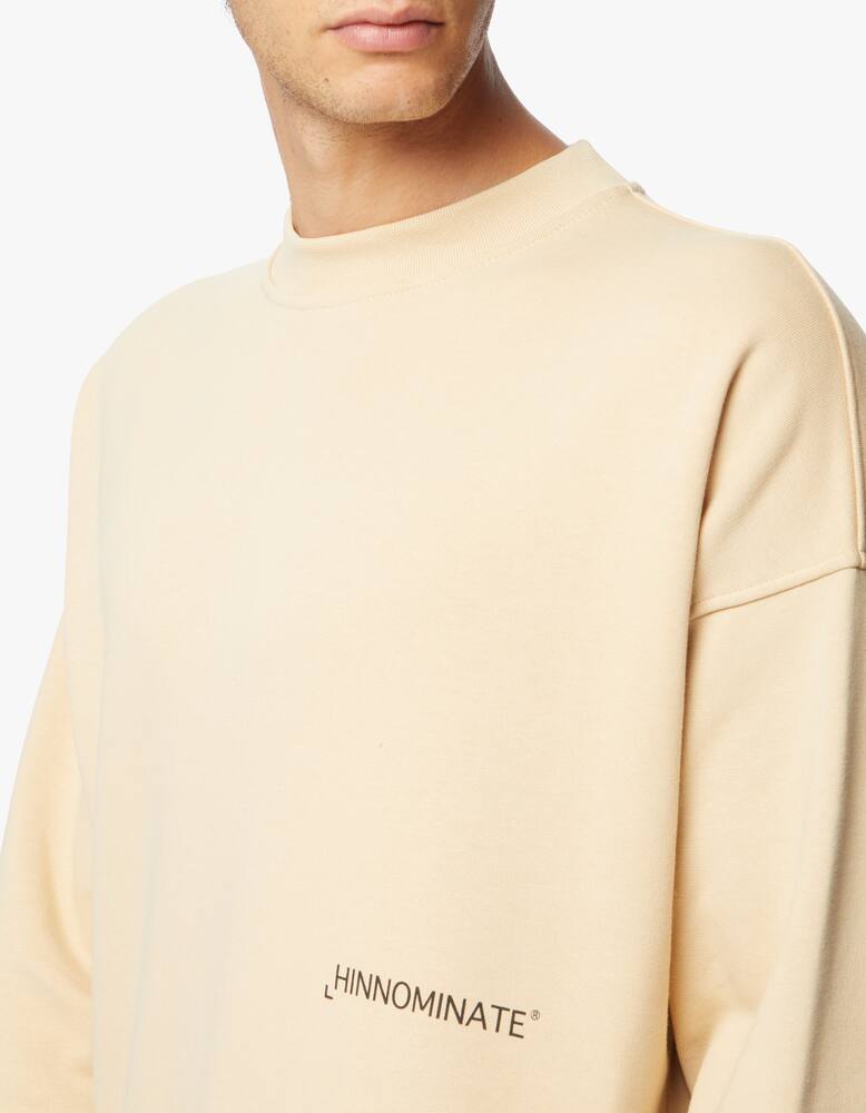 rinascente HINNOMINATE Printed long-sleeved crewneck sweatshirt 