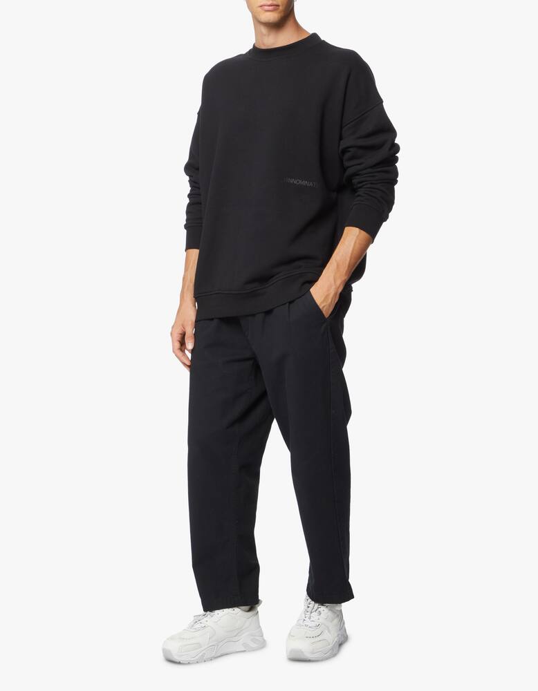 rinascente HINNOMINATE Long-sleeved logo crewneck sweatshirt 