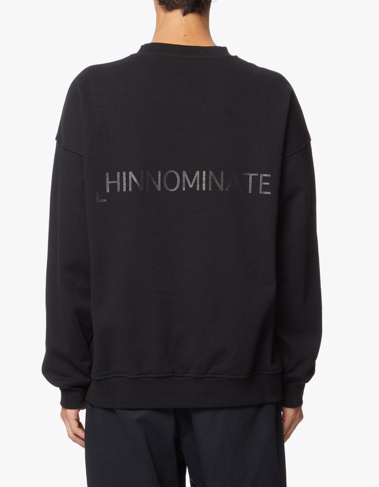 rinascente HINNOMINATE Long-sleeved logo crewneck sweatshirt 