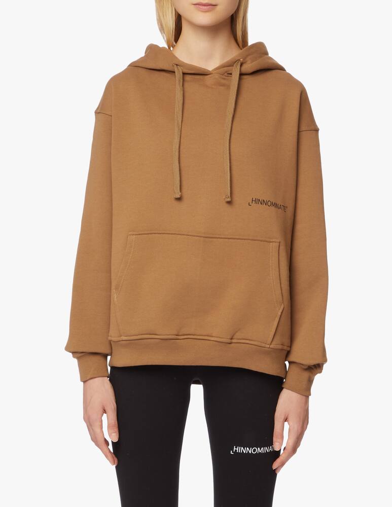 rinascente HINNOMINATE Felpa cappuccio in cotone