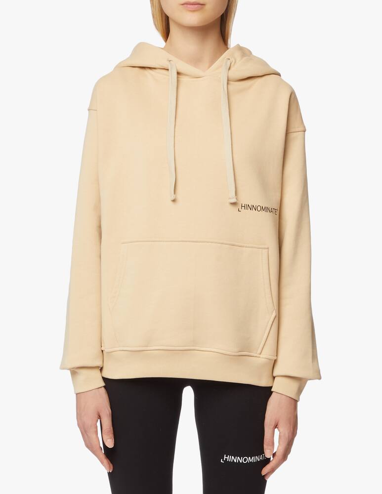 rinascente HINNOMINATE Felpa cappuccio in cotone